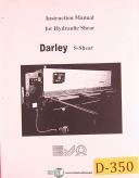 Darley-Darley S Shear Instructions Manual-S-01